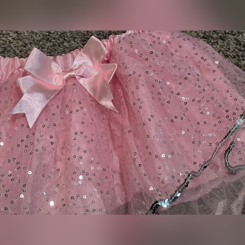 Claires Club Tulle Skirt Girls Size 4/6 - Picture 2 of 4